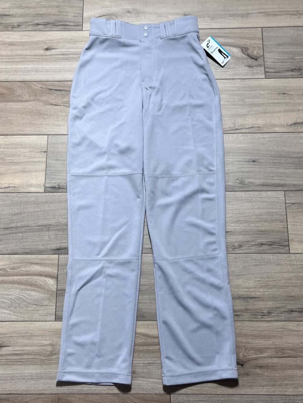 Champro MVP Mens Open Bottom Baseball Pants Size Adult Small Gray